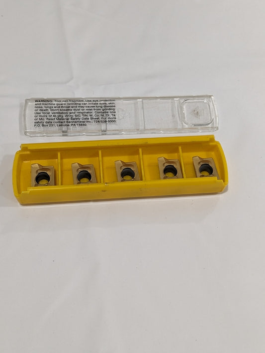 KENNAMETAL  Solid Carbide Milling Insert: ADKT1545PDERGB KC725M Qty 5 1156247
