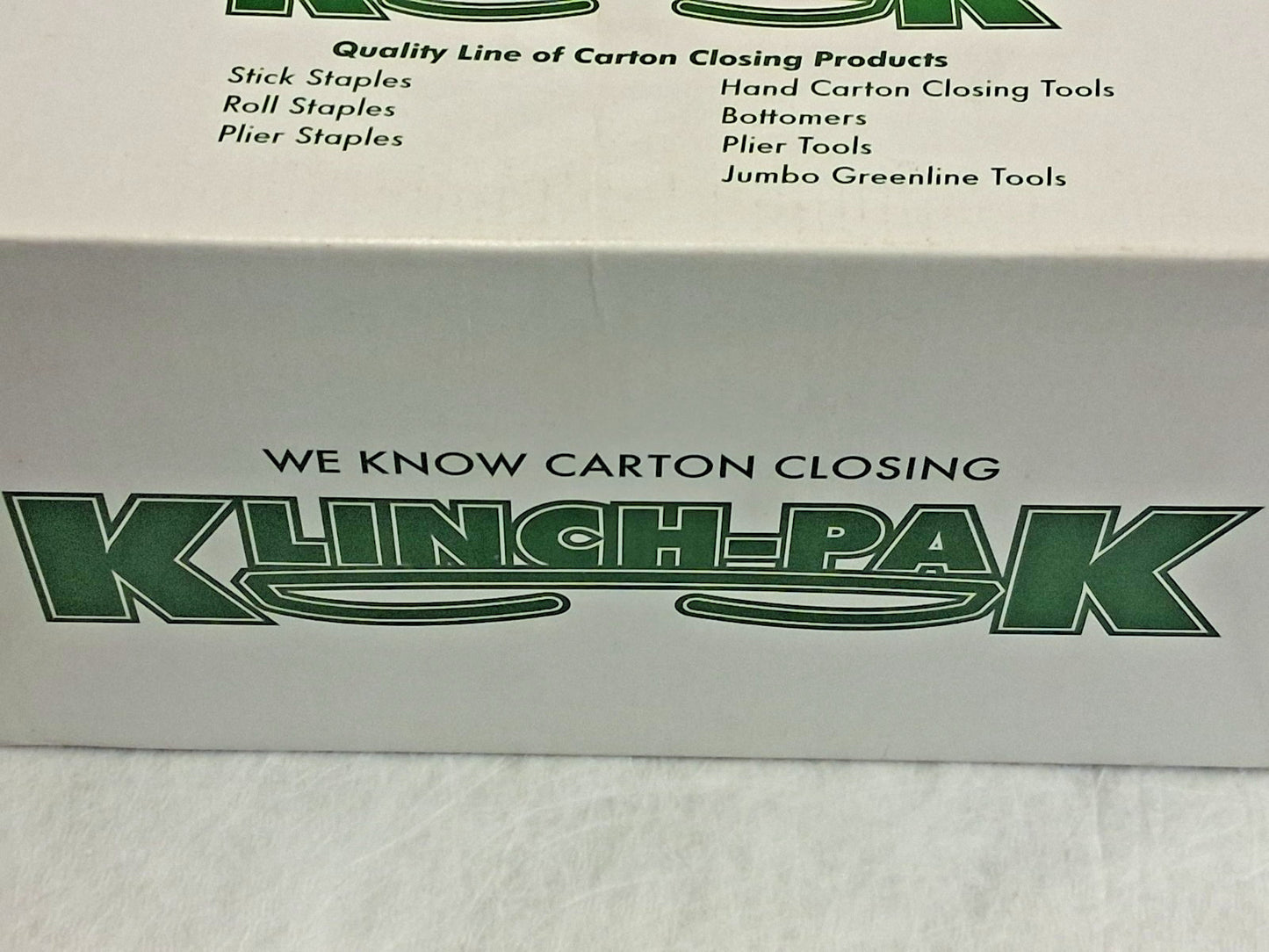 Klinch-Pak Construction Staples 1/2" Leg Length 10PKS Of 24000 K-SB103020-1/2