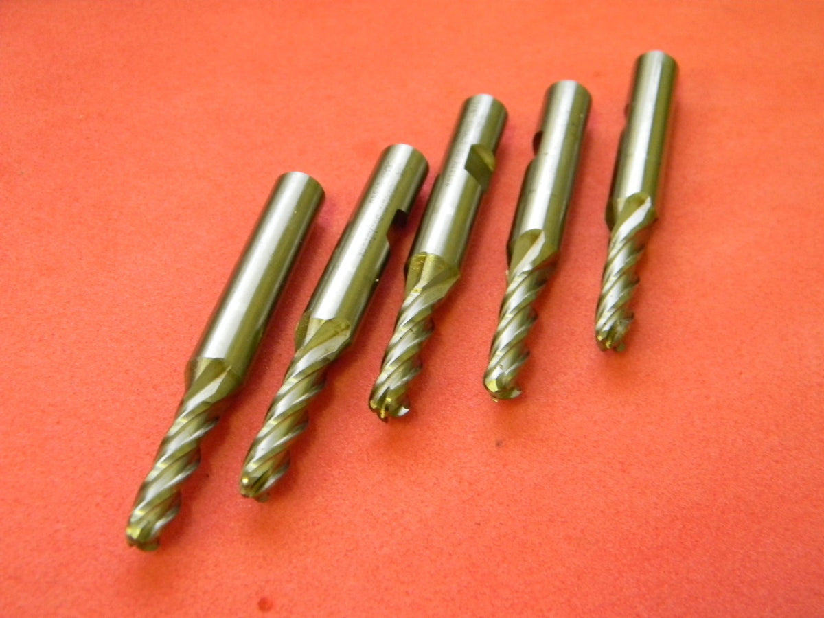 Putnam Tools Ball End Mill 1/4" x 3/8" x 1" x 2-13/16" 4F Co