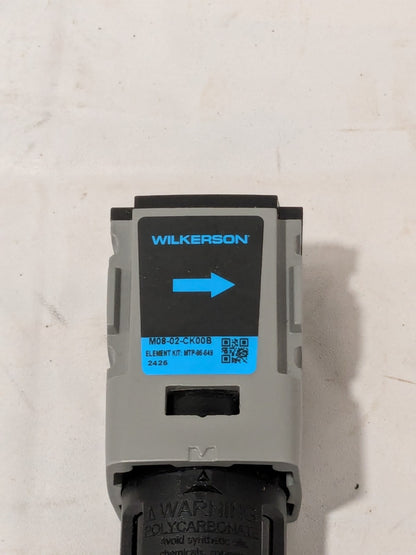 WILKERSON Coalescing Filters: Coalescing Filter, 1/4, 150 psi, M08-02-CK00B