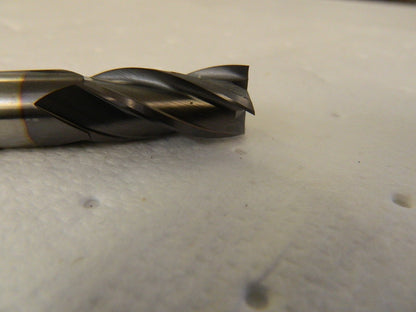 HERTEL Square End Mill: 1/2 Dia 4 Fl HSS EF99921327