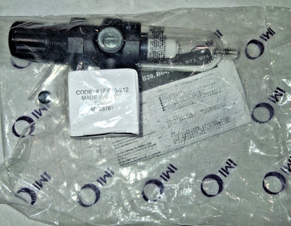 Norgren FRL Combination Unit 150 Max psi 1/4 NPT B07-202-M1KA