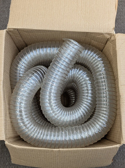 Hi-Tech Duravent Blower Duct Hose 25 Ft x 3 In Wire Reinforced PVC 202103002025