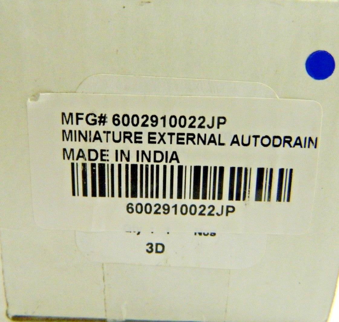 Jupiter Pneumatics Miniature External Autodrain NA100 6002910022JP
