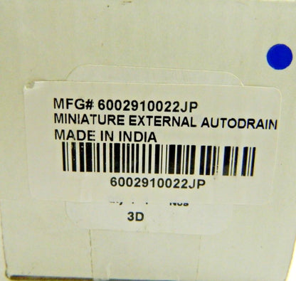 Jupiter Pneumatics Miniature External Autodrain NA100 6002910022JP