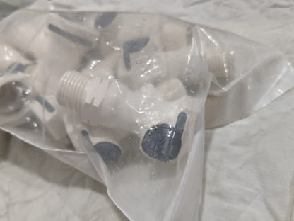 Colder Products 10pk FFC10835BSPT Non-Valved Male Thread Coupling Body 1/2 BSPT
