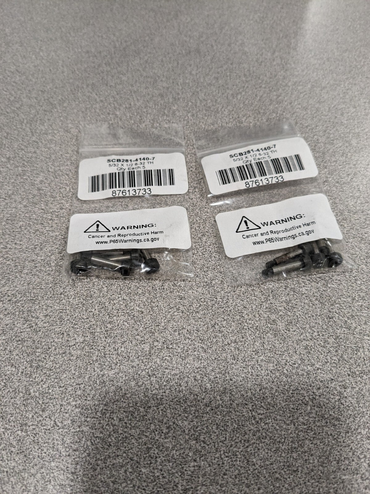 Precision Shoulder Screw: 1/8" Shoulder Dia Qty 10 SCB250-4140-7