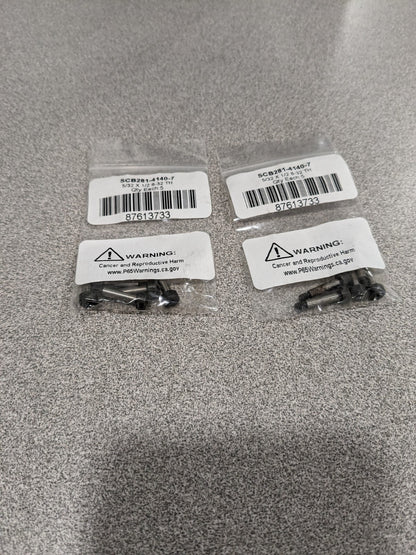 Precision Shoulder Screw: 1/8" Shoulder Dia Qty 10 SCB250-4140-7