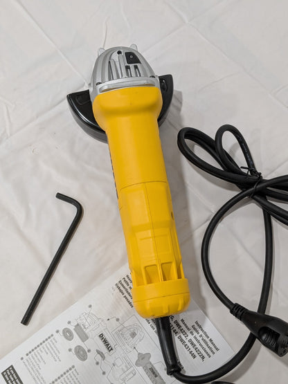 DeWALT Corded Angle Grinder 4-1/2" Wheel Dia, 11000 RPM DWE402