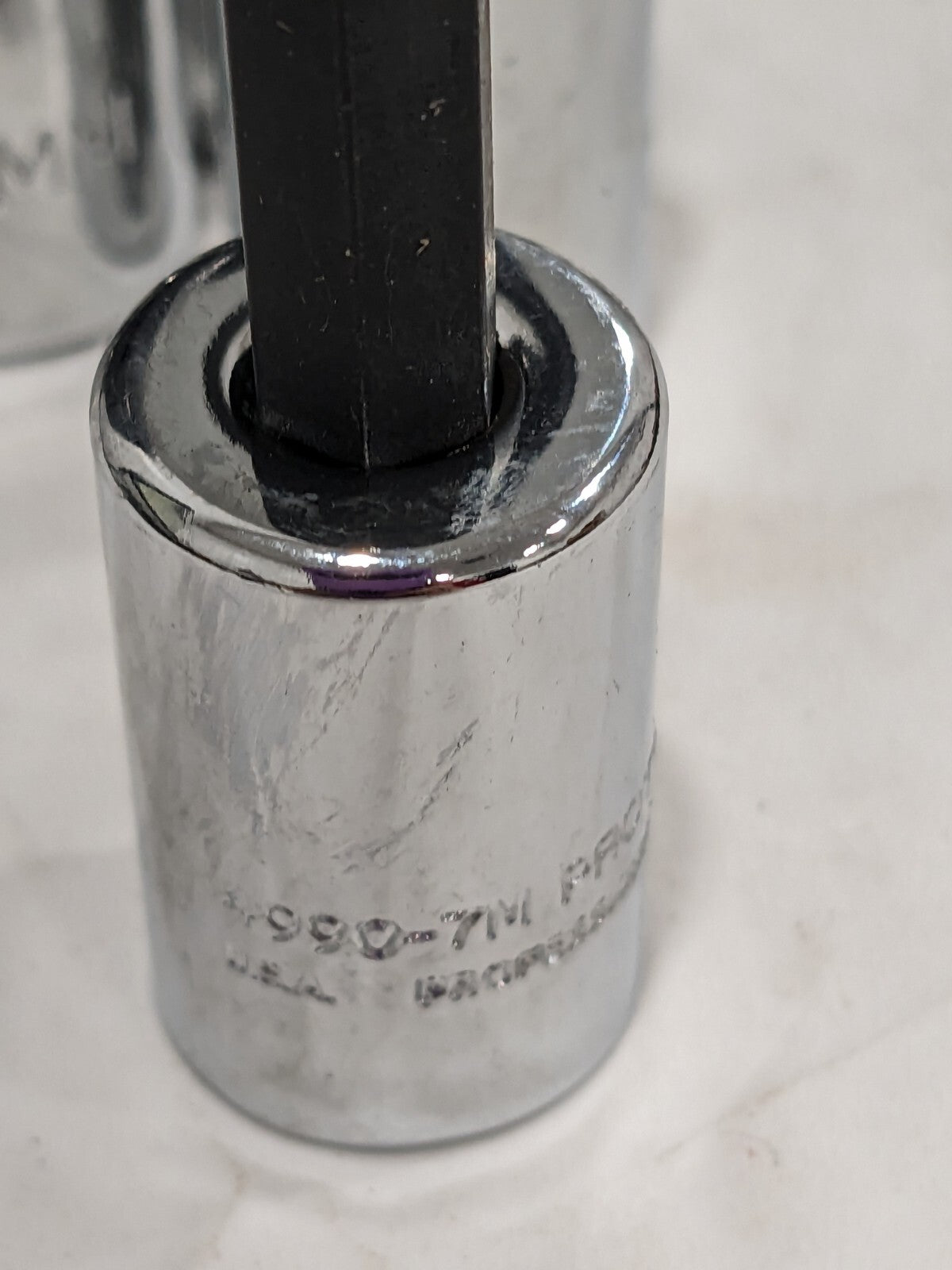 PROTO Hand Hex Bit Socket: 3/8" Drive, 7 mm Hex Qty 6 J4990-7M
