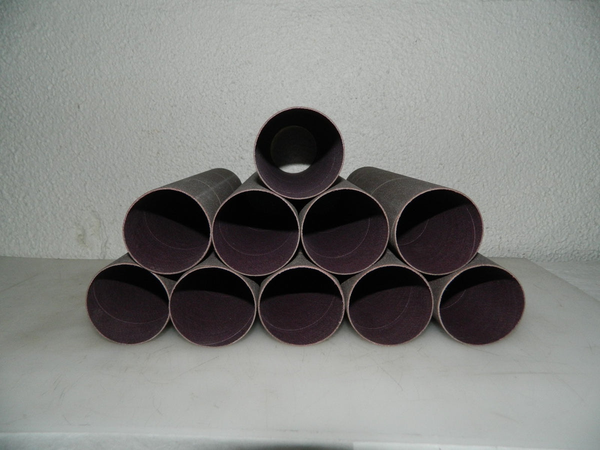 Pro Aluminum Oxide Spiral Band 10Pk 240 Grit 2" Dia 9" Wide Coated 838