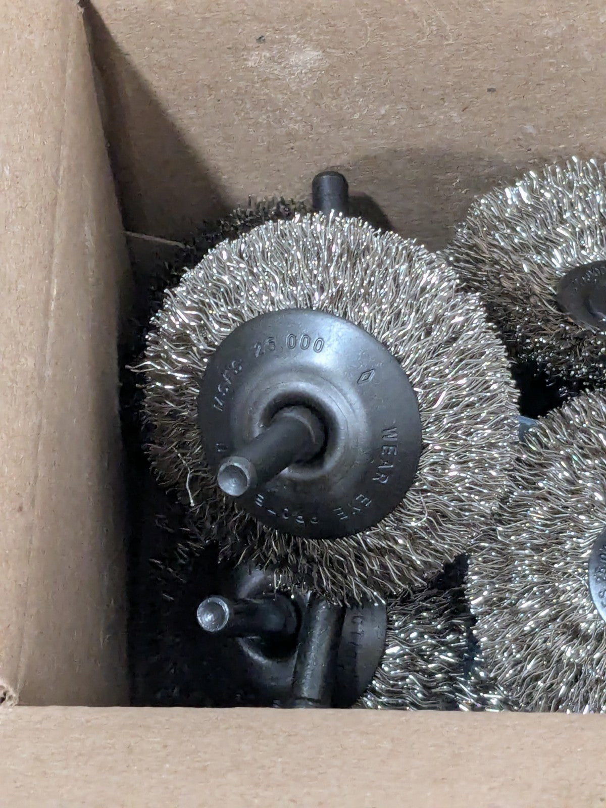 OSBORN Wheel Brush: 2-1/2" Wheel Dia, 0.0140" Wire Dia Qty 10 00016542