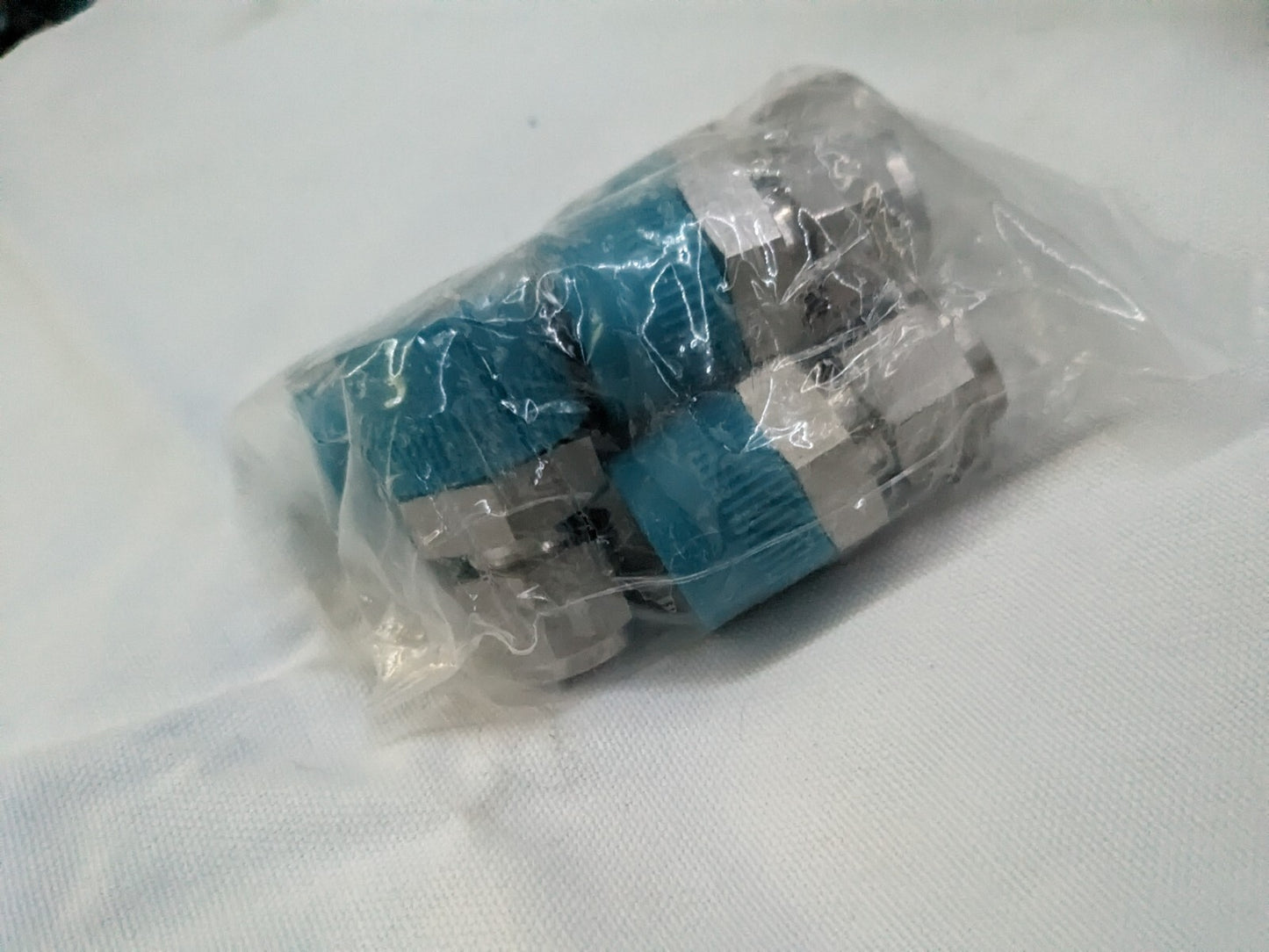 Compression Tube Connector 5pk 1/2" Tube OD, Compression x MNPT 98303175