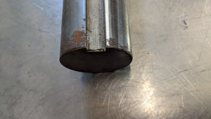Round Linear Shafting 2.19" Dia 48" OAL Steel 1/2" Key 2.19K1045ST-3