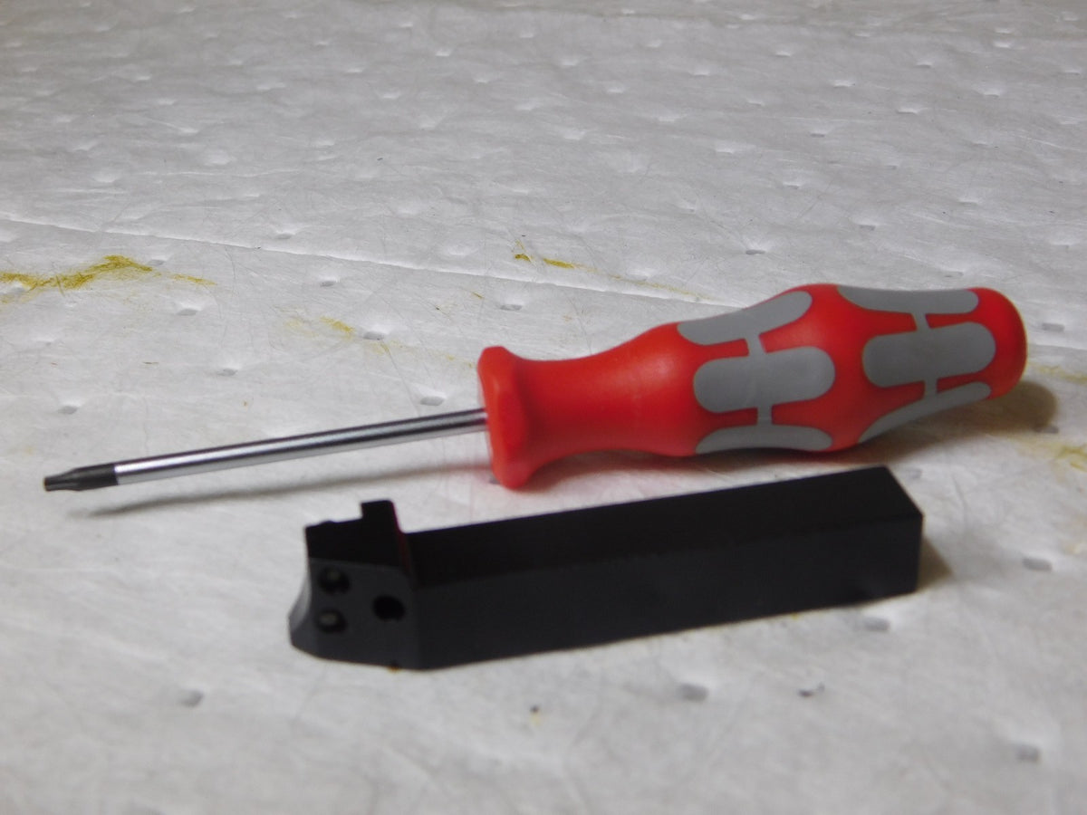 Hertel Indexible Grooving Cutoff Toolholder 12mm Max DOC 1/2 Shk Dia  3000210