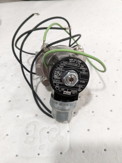 PARKER Solenoid Valve: 2-Way &amp; 2-Position, 3/4" Port 23RC12VV7C8B