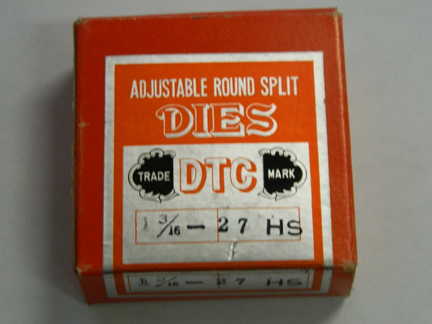 Interstate HSS Round Die 1-3/16 - 27 Thread 2-1/2" OD 09035288
