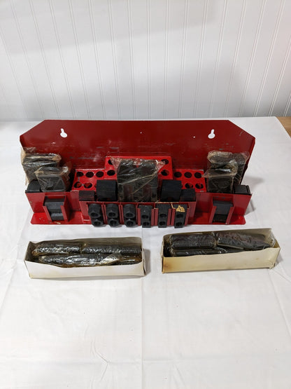Fixture Clamp Step Block & Clamp Set: 52 Pc, 5/8-11 Stud Thread 400-3740