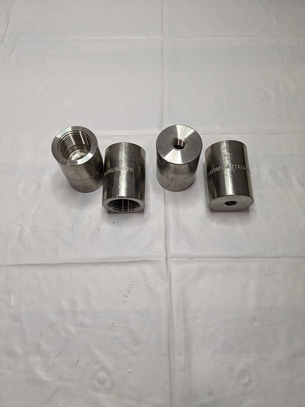 Merit Pipe Reducer: 1 x 1/4" Fitting, 316 & 316L Qty 4 3612D-1604