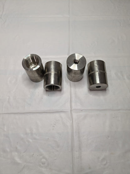 Merit Pipe Reducer: 1 x 1/4" Fitting, 316 & 316L Qty 4 3612D-1604
