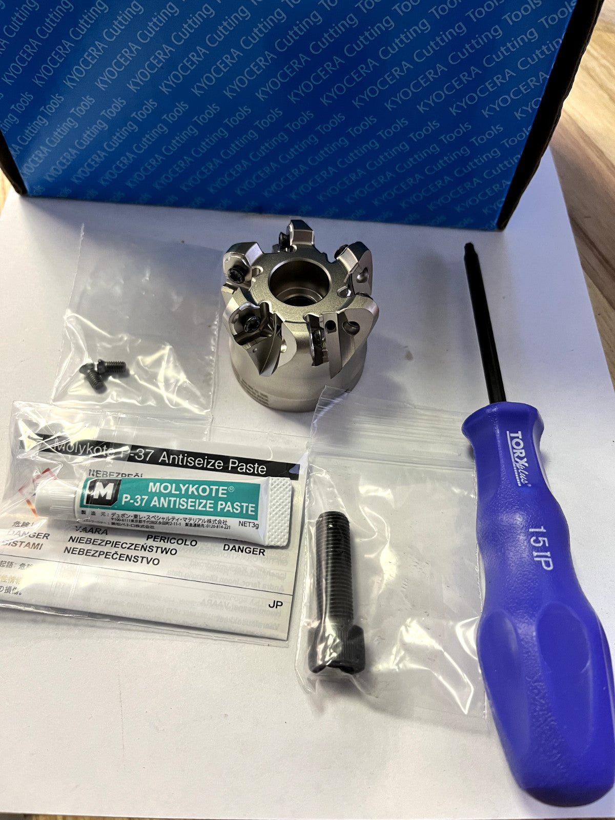 KYOCERA Indexable Copy Face Mill: 2" Max Cut Dia THN06249