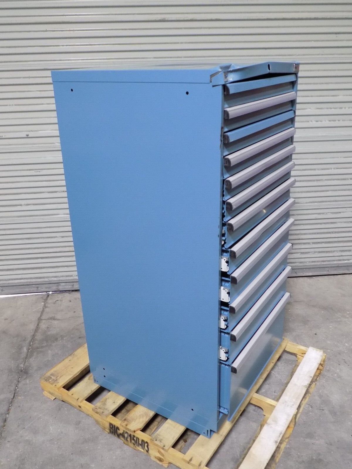 Lista Steel Blue Modular Storage Cabinet 12 Drawer 59 x 28 x 28 Parts / Repair