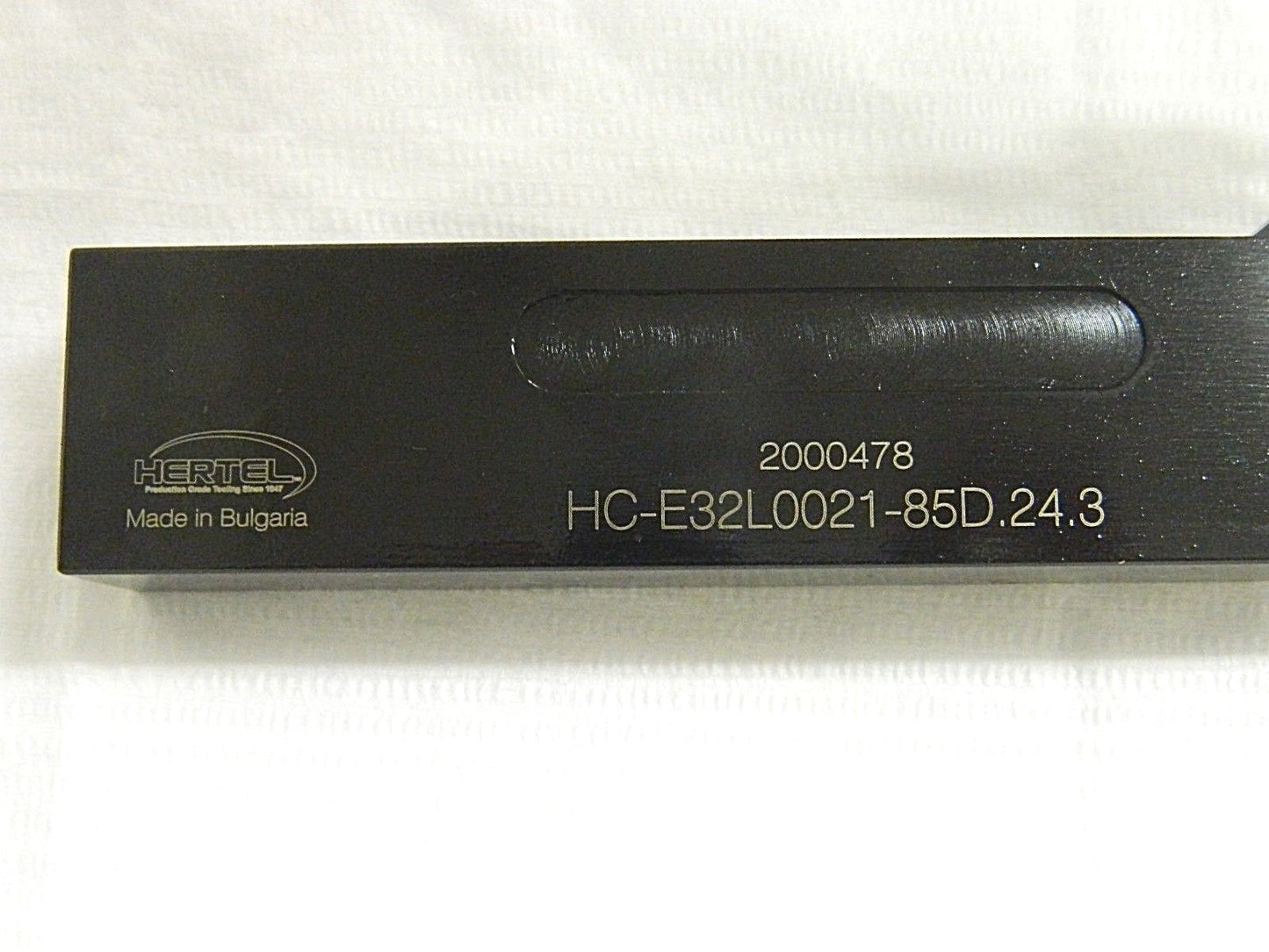 Hertel Indexable Cutoff Toolholder 1-1/4" x 1" HC-E32L0021-85D.24.3 2000478