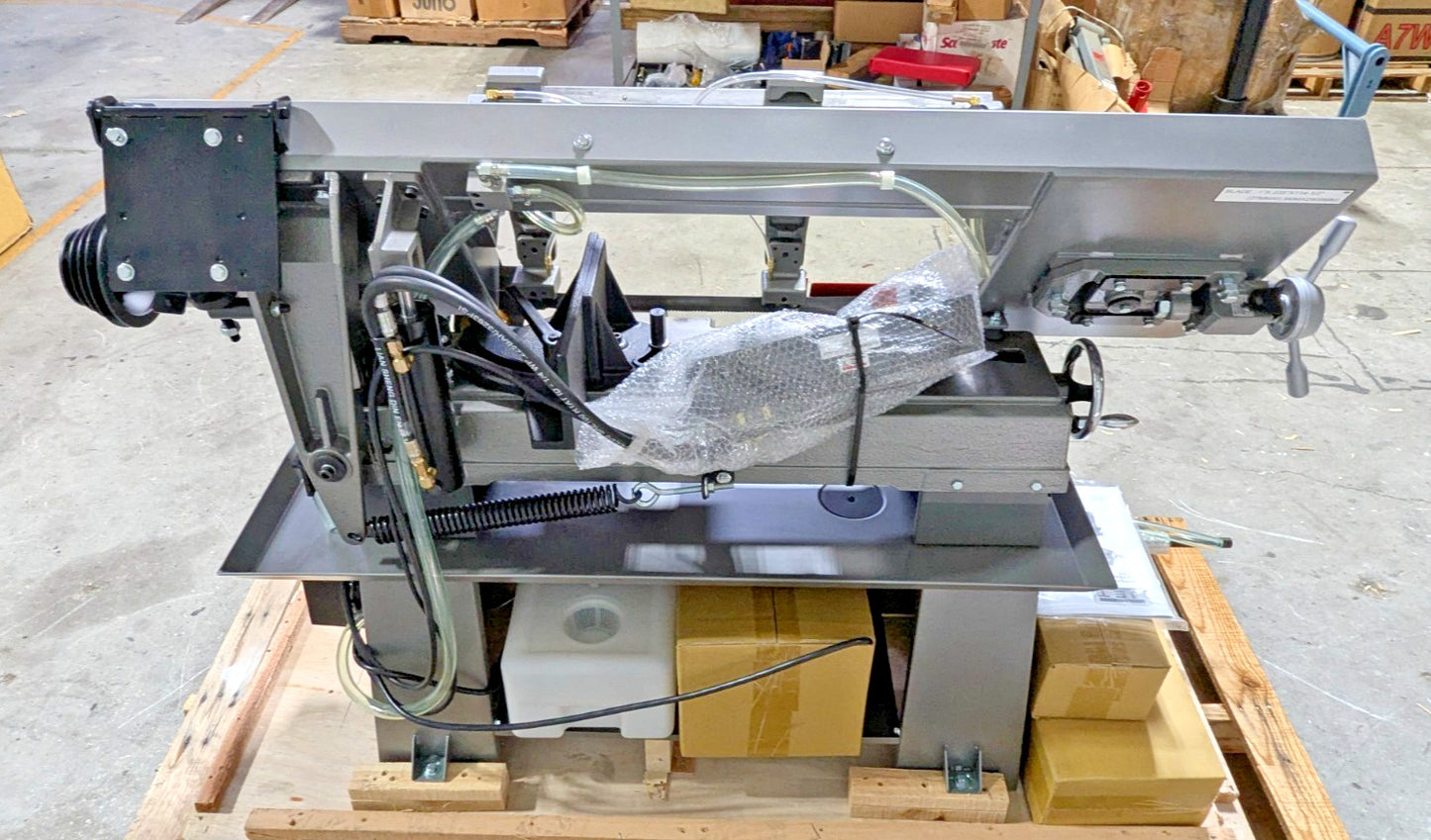 JET J-7015 8"x13" Horizontal Bandsaw  115/230V  1-1/2HP  Step Pulley D