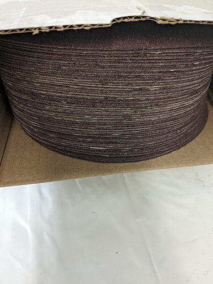 3M PSA Disc: 8″ Disc Dia, 50 Grit, Aluminum Oxide qty 50 7100168272