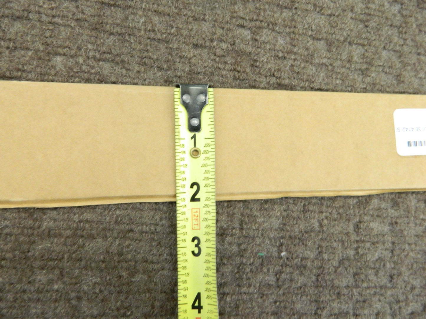 Alloy Steel Pre Hardened Flat Stock 36" L x 2" W x 3/16" T Type 4