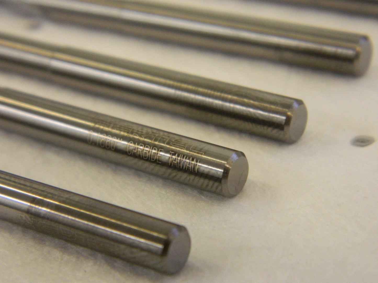 HERTEL Chucking Reamers qty 5: 0.188 Dia 2-3/4 OAL Solid Carbide 45675055
