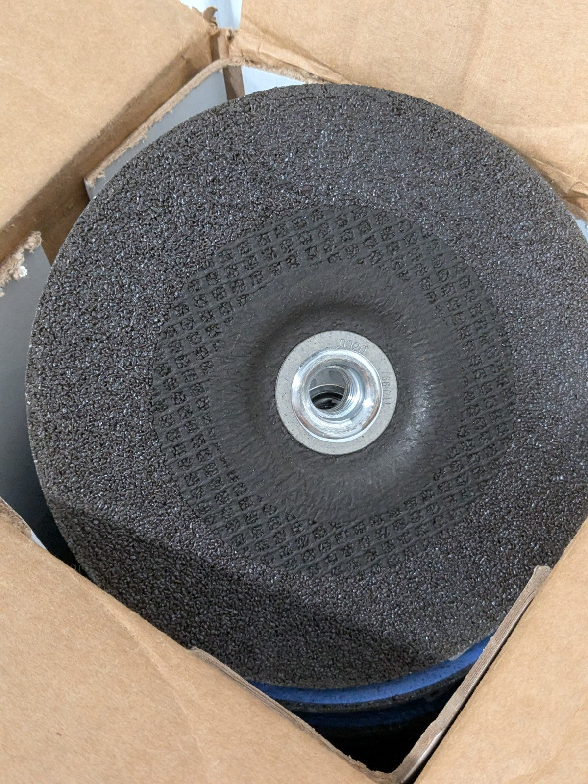 (10) Norton Depressed-Center Wheel: 7" Dia, 1/4" Thick, 5/8-11 Hole 66252917881