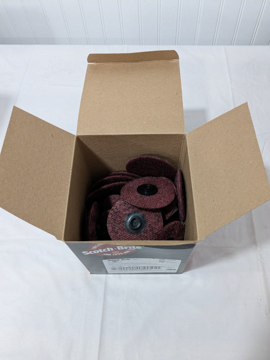 3M Quick-Change Disc: Roloc TS, 3" Dia, Silicon Carbide Box of 25 7100035317