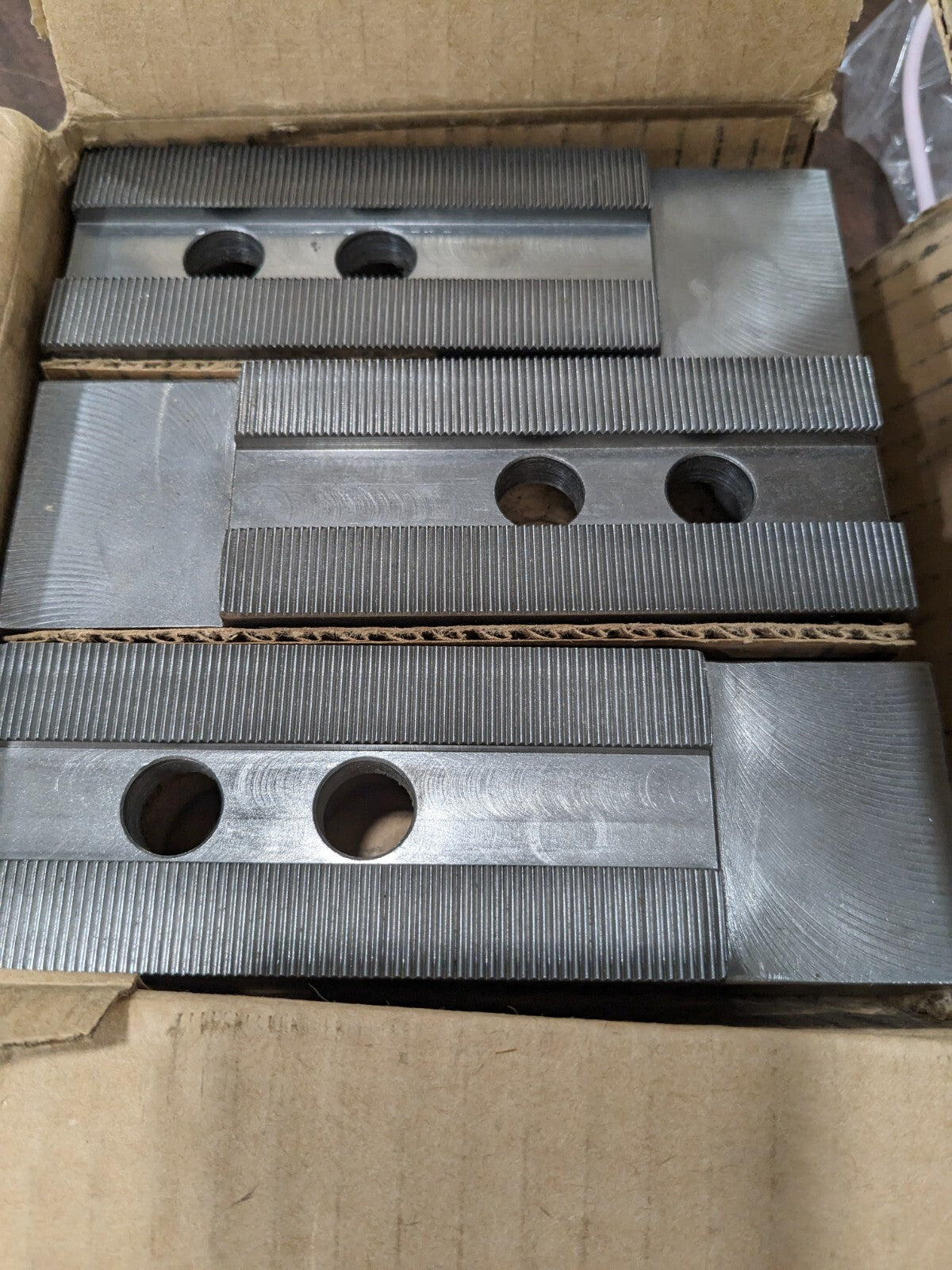 Steel Soft Jaws For a 12"Chuck 3pc set KT-12201F