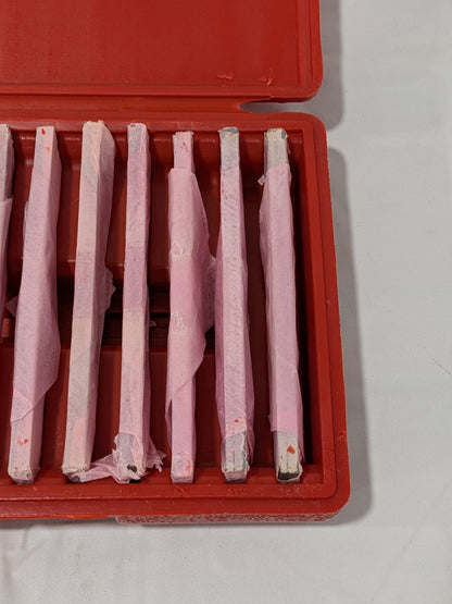 16 Pc Alloy Steel Thin Parallel Set 6" Long x 1/8" Thick 637-7030 INCOMPLETE