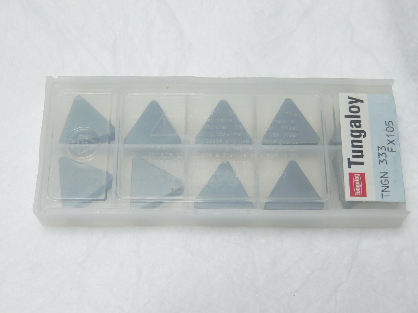 Tungaloy Ceramic Turning Inserts TNGN333/TNGN160412 Grade FX105 Qty 10 6808251