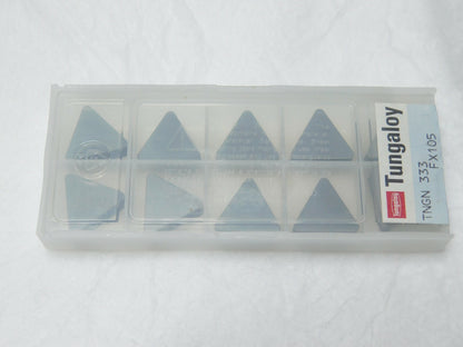 Tungaloy Ceramic Turning Inserts TNGN333/TNGN160412 Grade FX105 Qty 10 6808251