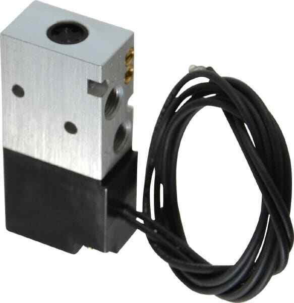 ARO 1/8", 4-Way Body Ported Stacking Solenoid Valve W/Speed Control P211SC-012-D