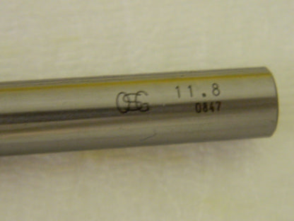 OSG Cobalt Extra Length Spiral Flute Drill Bit 11.8mm x 15xD 120°  8623118