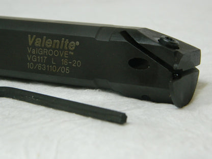 Valenite VG117L16-20 VALGROOVE Turning Grooving Bar 58328