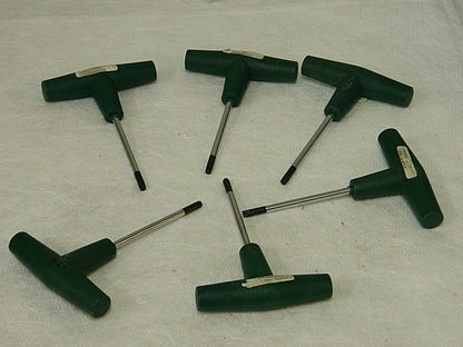 Walter Valenite Small Handle Key Torx 25 QTY 6  FS1049