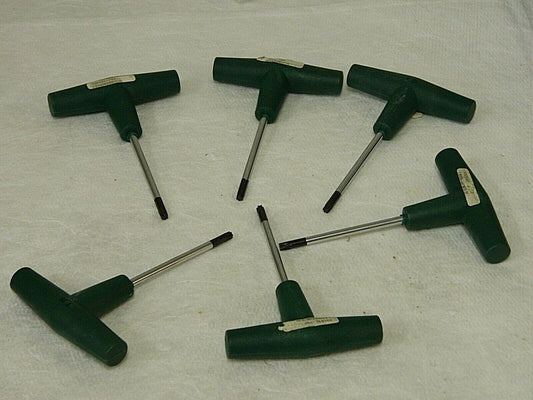 Walter Valenite Small Handle Key Torx 25 QTY 6  FS1049