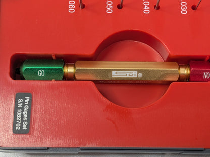 SPI 50 Piece Pin Gage Set 0.011 to 0.06" Minus Class ZZ 22-146-5