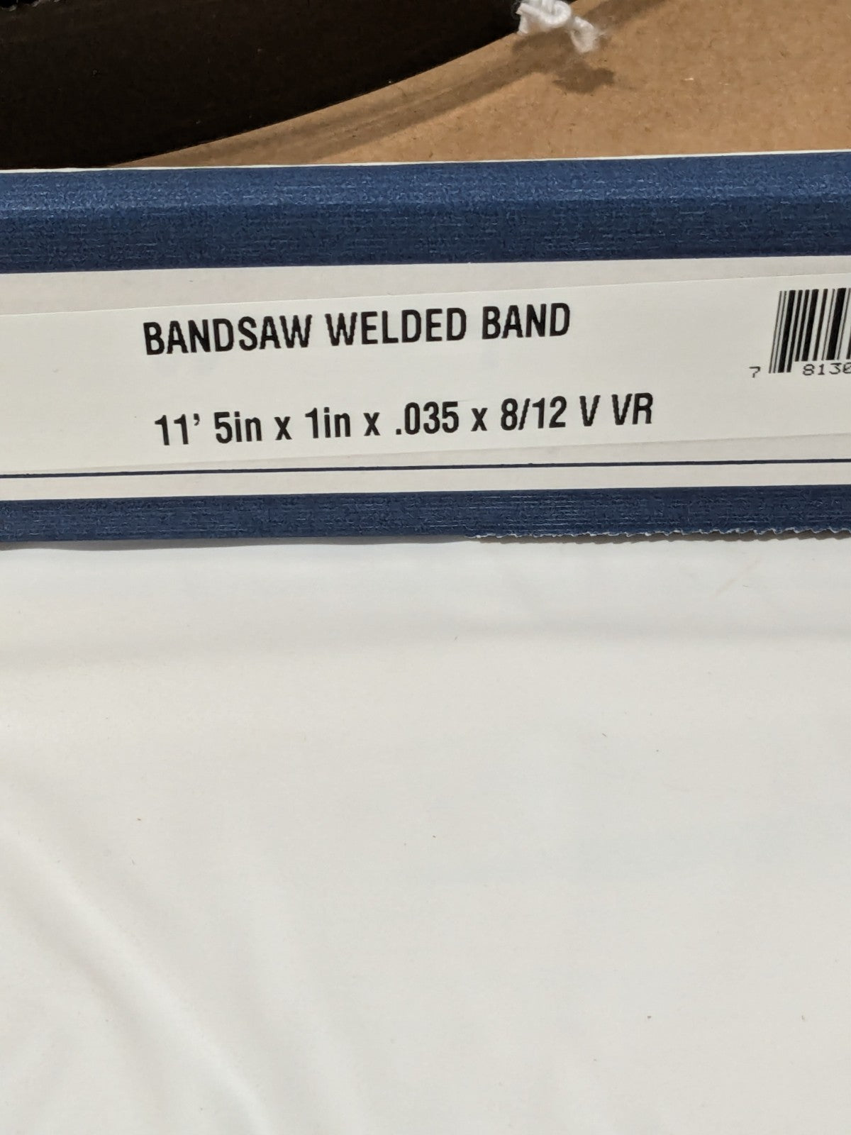 Irwin Welded Bandsaw Blade: 11' 5 Long x 1" Wide x 8 to 12 TPI 1895972