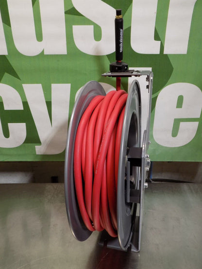 Pro Source Spring Retractable Hose Reel 75 Ft x 3/8 In Fitting 300 PSI Max.