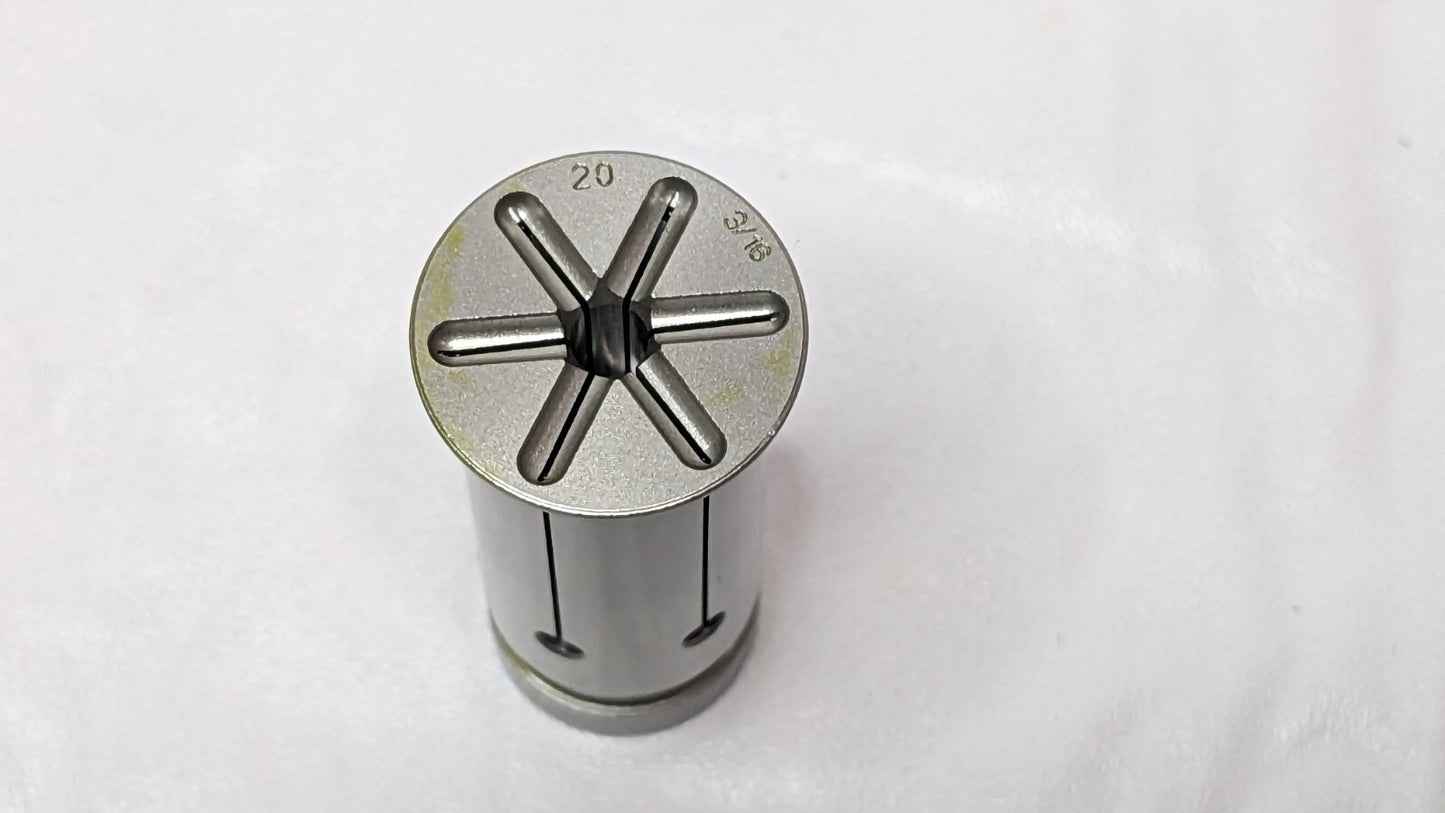 Schunk Hydraulic Chuck Sleeve 3/16" ID X 0.787" OD 217881