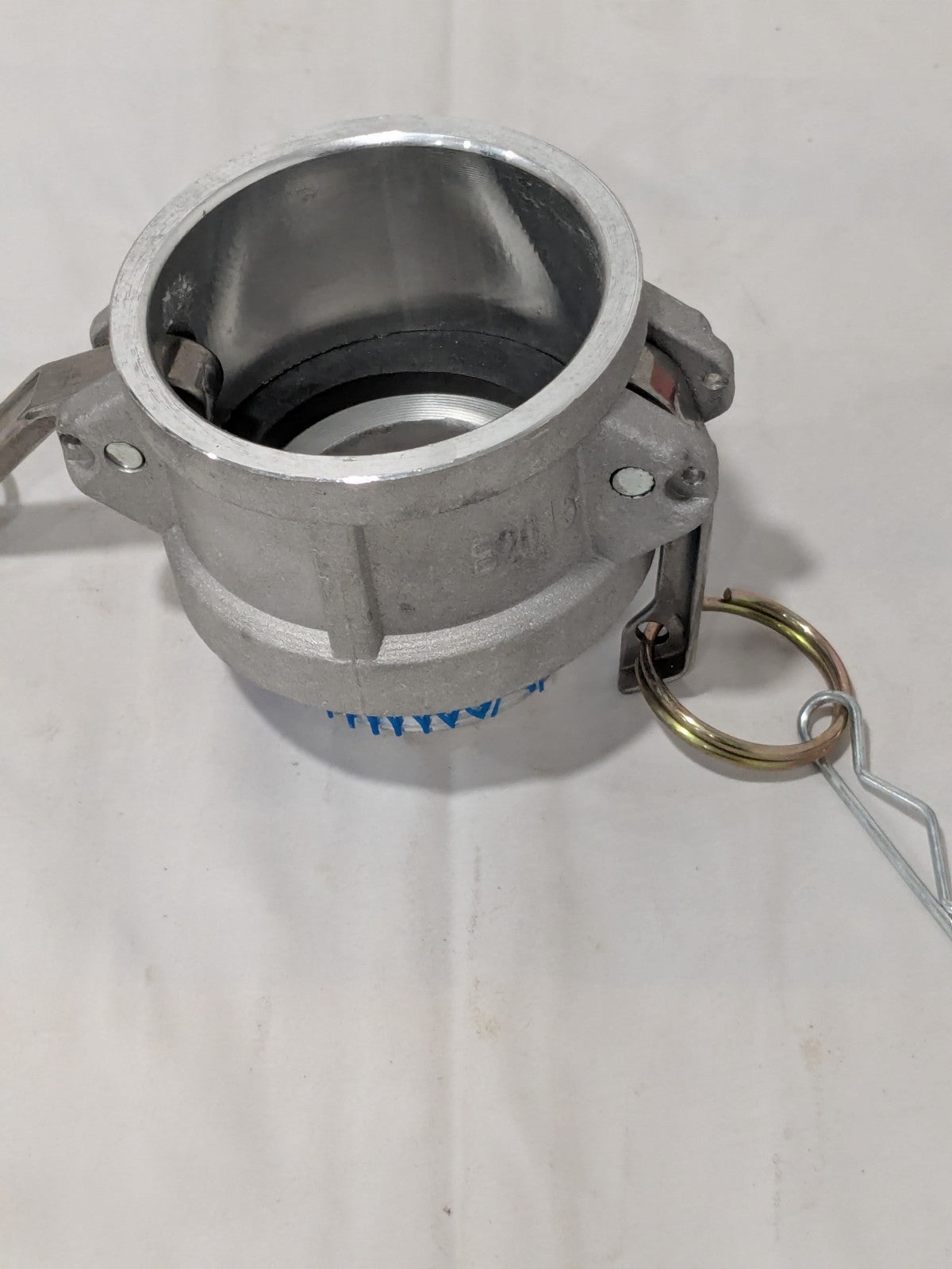 Cam & Groove Coupling: 1-1/2" Part B, Aluminum, 1,000 psi Max WS-HF-CAM-002