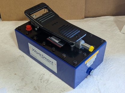 WorkSmart Single Acting Air Hydraulic Treadle Pump 10,000 PSI Max WS-MH-HPC1-004