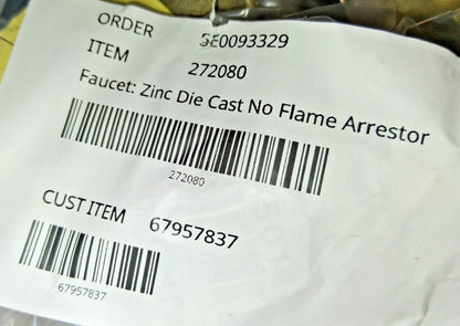 Wesco Industrial Products Brass Rigid Drum Faucet 3/4" NPT 2 Qty 272080