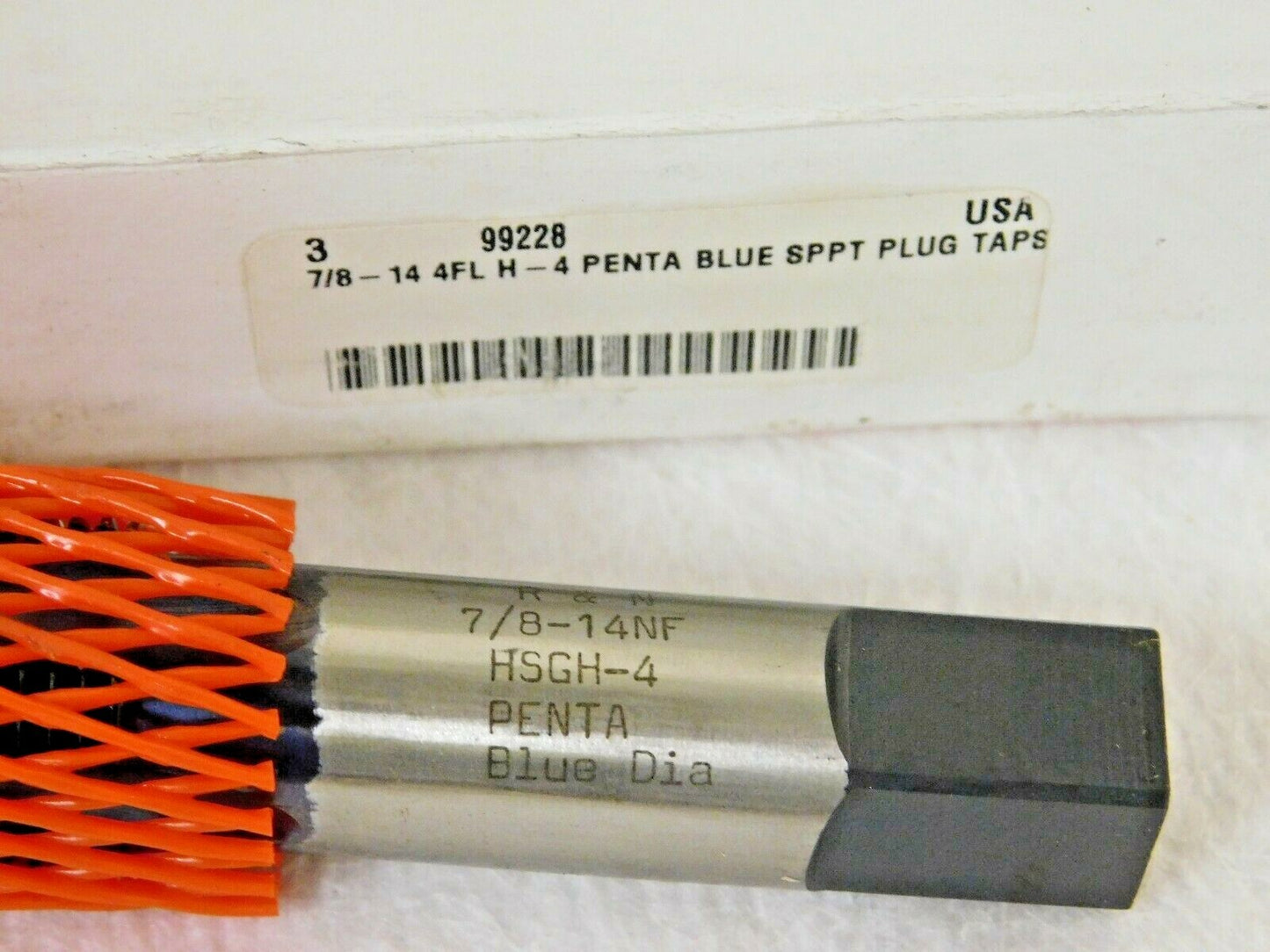 R&amp;N Penta Blue SPPT Plug Taps 7/8-14 H4 4FL Qty 3 99228